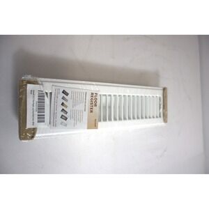 Howeall 2x12 Floor Register Heavy Duty Vent Cover White New